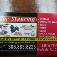 Car Steering Inc